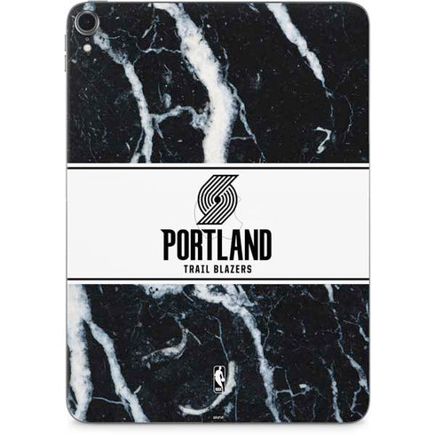 NBA Portland Trail Blazers Marble Apple iPad Pro Skin