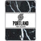 NBA Portland Trail Blazers Marble iPad Pro 11in (2024) Clear Case