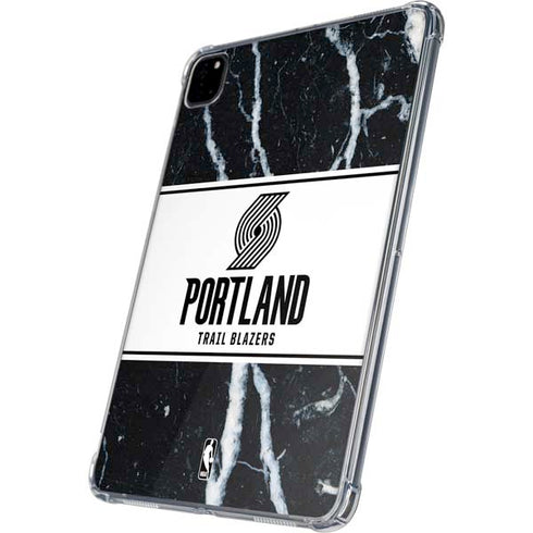 NBA Portland Trail Blazers Marble iPad Pro 11in (2024) Clear Case