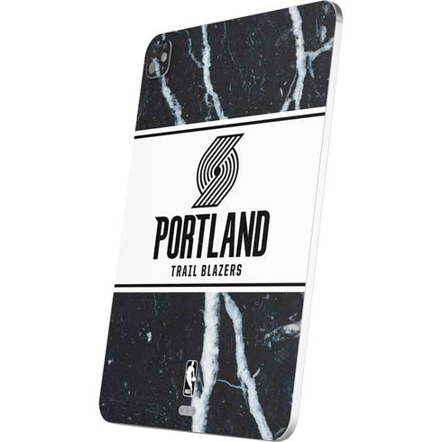 NBA Portland Trail Blazers Marble iPad Pro 13in M4 (2024) Skin