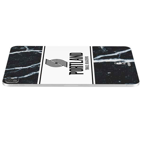 NBA Portland Trail Blazers Marble iPad Pro 13in M4 (2024) Skin