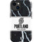 NBA Portland Trail Blazers Marble iPhone 15 Impact Case