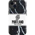 NBA Portland Trail Blazers Marble iPhone 15 Impact Case