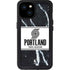 NBA Portland Trail Blazers Marble iPhone 15 Plus Waterproof Case