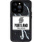 NBA Portland Trail Blazers Marble iPhone 15 Pro Waterproof Case
