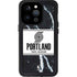 NBA Portland Trail Blazers Marble iPhone 15 Pro Waterproof Case