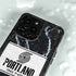 NBA Portland Trail Blazers Marble iPhone 15 Pro Waterproof Case