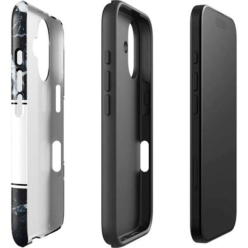 NBA Portland Trail Blazers Marble iPhone 16 Plus Impact Case