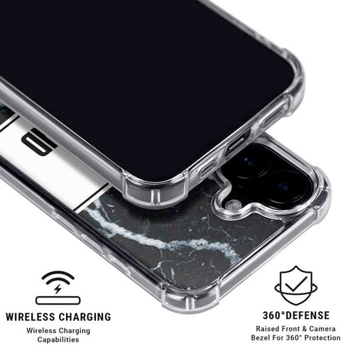 NBA Portland Trail Blazers Marble iPhone 16 Plus MagSafe Case