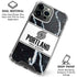 NBA Portland Trail Blazers Marble iPhone 16 Pro Clear Case