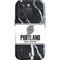 NBA Portland Trail Blazers Marble iPhone 16 Pro Impact Case