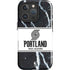NBA Portland Trail Blazers Marble iPhone 16 Pro Impact Case