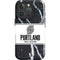 NBA Portland Trail Blazers Marble iPhone 16 Pro Max Impact Case