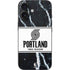 NBA Portland Trail Blazers Marble iPhone 16 Skin