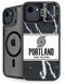 NBA Portland Trail Blazers Marble iPhone 16e Kickstand Case