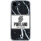 NBA Portland Trail Blazers Marble iPhone 16e Clear Case
