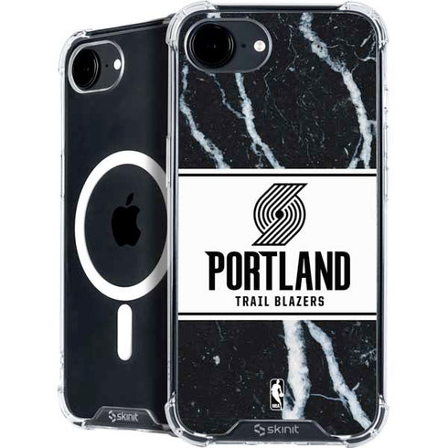 NBA Portland Trail Blazers Marble iPhone 16e MagSafe Case