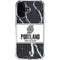 NBA Portland Trail Blazers Marble iPhone 17 Clear Case