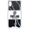NBA Portland Trail Blazers Marble iPhone XS Clear Case