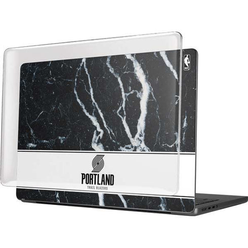 NBA Portland Trail Blazers Marble MacBook Pro 14in (2021-24) Case plus Skin