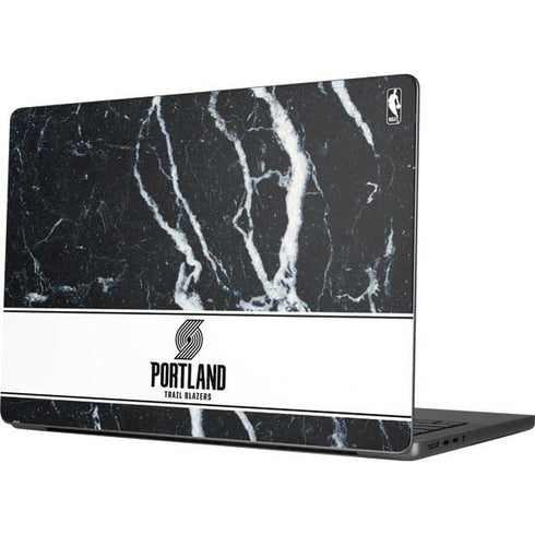 NBA Portland Trail Blazers Marble Apple MacBook Pro 14-inch Skin