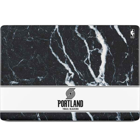 NBA Portland Trail Blazers Marble MacBook Skins