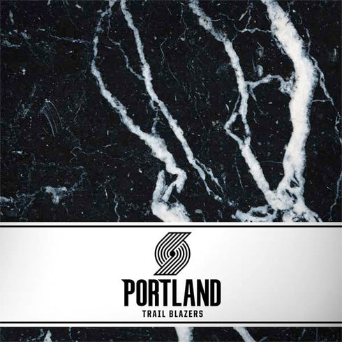 NBA Portland Trail Blazers Marble MacBook Skins