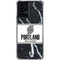 NBA Portland Trail Blazers Marble Moto G Power 5G (2024) Clear Case