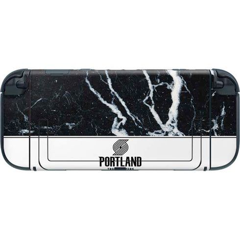 NBA Portland Trail Blazers Marble Nintendo Switch 2 (2025) with Joy-Con Skin