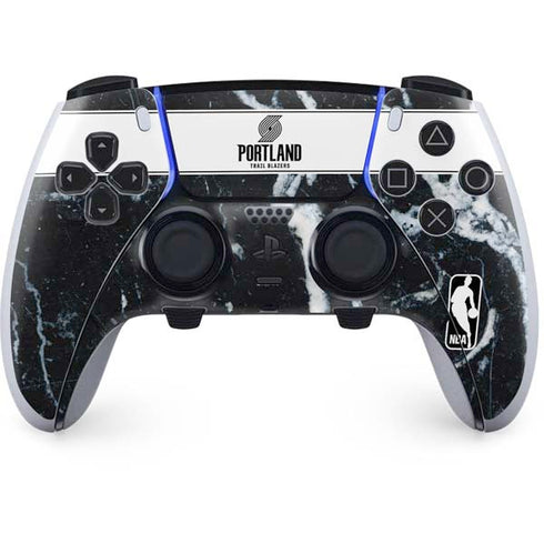 NBA Portland Trail Blazers Marble PlayStation PS5 Skins