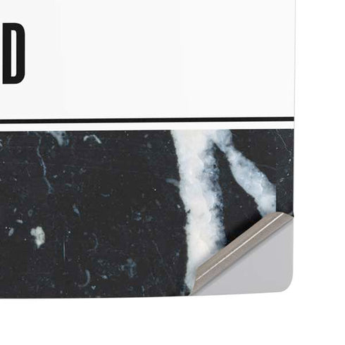 NBA Portland Trail Blazers Marble PS5 Pro Disk Console Skin