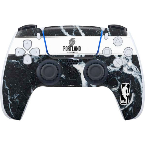 NBA Portland Trail Blazers Marble PlayStation PS5 Skins