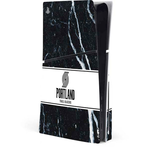 NBA Portland Trail Blazers Marble PlayStation PS5 Skins