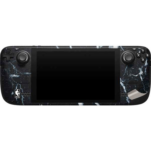 NBA Portland Trail Blazers Marble Steam Deck Handheld Gaming Computer Skin