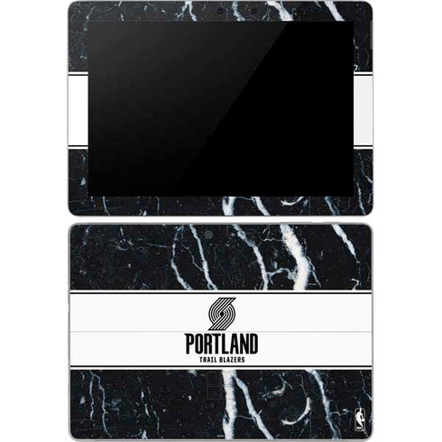 NBA Portland Trail Blazers Marble Surface Go Skin