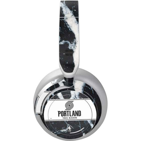 NBA Portland Trail Blazers Marble Surface Headphones Skin