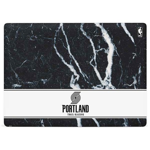 NBA Portland Trail Blazers Marble Surface Laptop 2 Skin