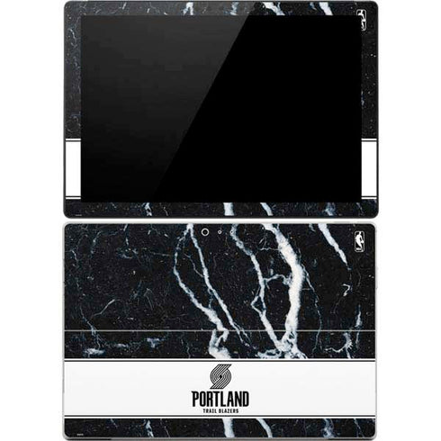NBA Portland Trail Blazers Marble Surface Pro 4 Skin