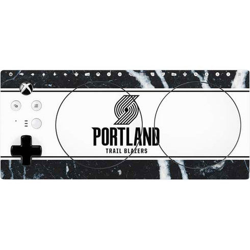 NBA Portland Trail Blazers Marble Xbox Adaptive Controller Skin