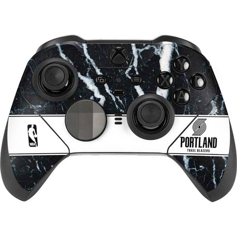 NBA Portland Trail Blazers Marble Xbox Elite Wireless Controller Series 2 Skin