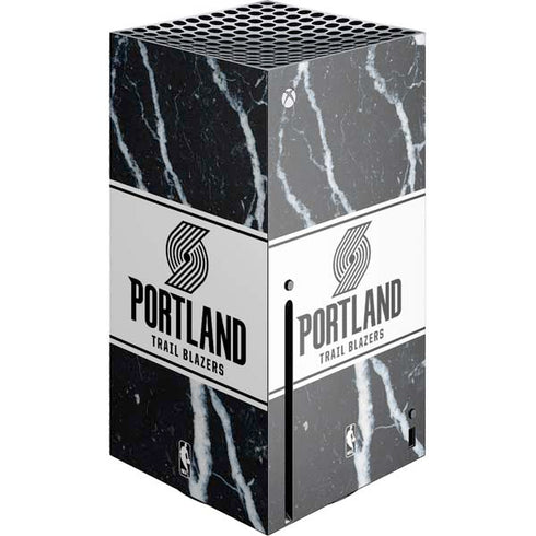 NBA Portland Trail Blazers Marble Xbox Series X Skins