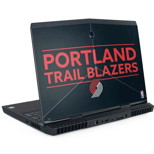 NBA Portland Trail Blazers Standard - Black Dell Alienware Skin
