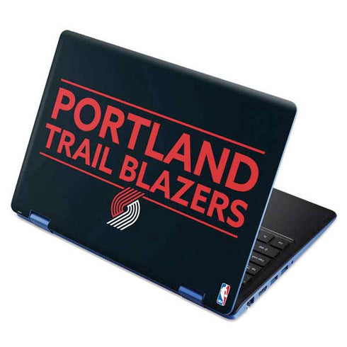 NBA Portland Trail Blazers Standard - Black Aspire R11 11.6in Skin