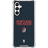 NBA Portland Trail Blazers Standard - Black Galaxy A16 5G Clear Case