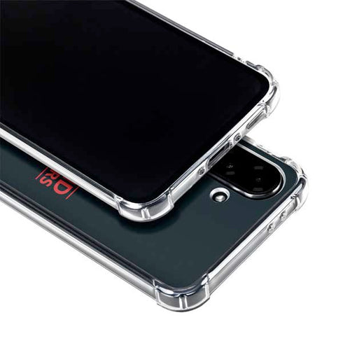 NBA Portland Trail Blazers Standard - Black Galaxy A36 5G Clear Case