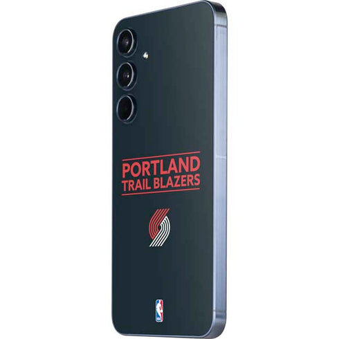 NBA Portland Trail Blazers Standard - Black Galaxy A36 5G Skin