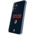 NBA Portland Trail Blazers Standard - Black Galaxy A55 5G Clear Case