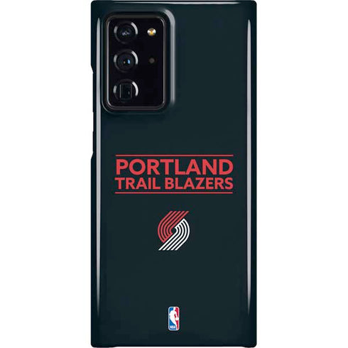 NBA Portland Trail Blazers Standard - Black Galaxy Cases