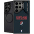 NBA Portland Trail Blazers Standard - Black Galaxy S25 Ultra Kickstand Case