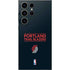 NBA Portland Trail Blazers Standard - Black Galaxy S24 Ultra Skin